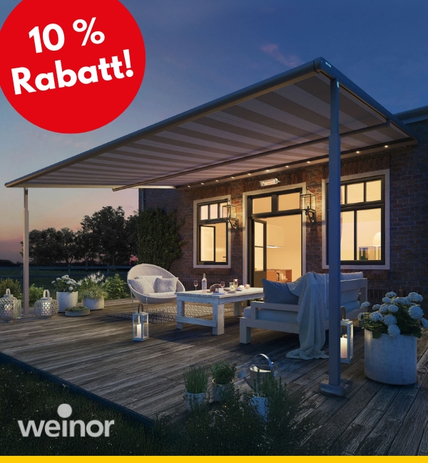 PLAZA VIVA von weinor mit 10% Rabatt