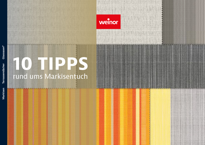 10 Tipps rund ums Markisentuch